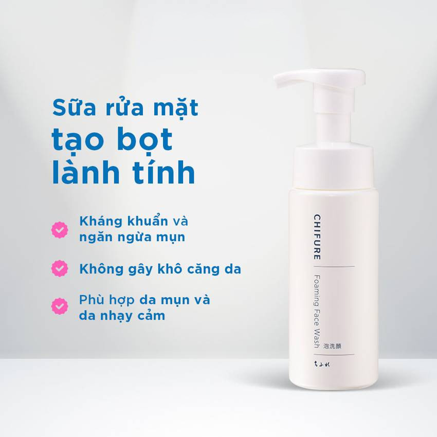 Sữa rửa mặt Chifure Foaming Face Wash