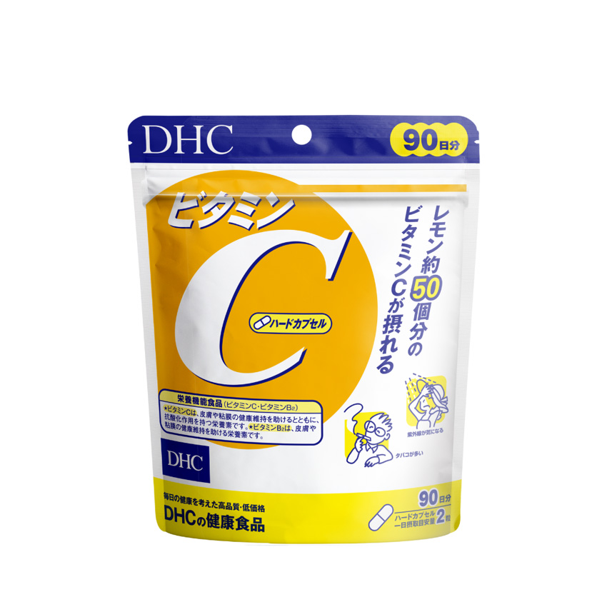 Thực phẩm bảo vệ sức khỏe DHC Vitamin C Hard Capsule dạng viên uống