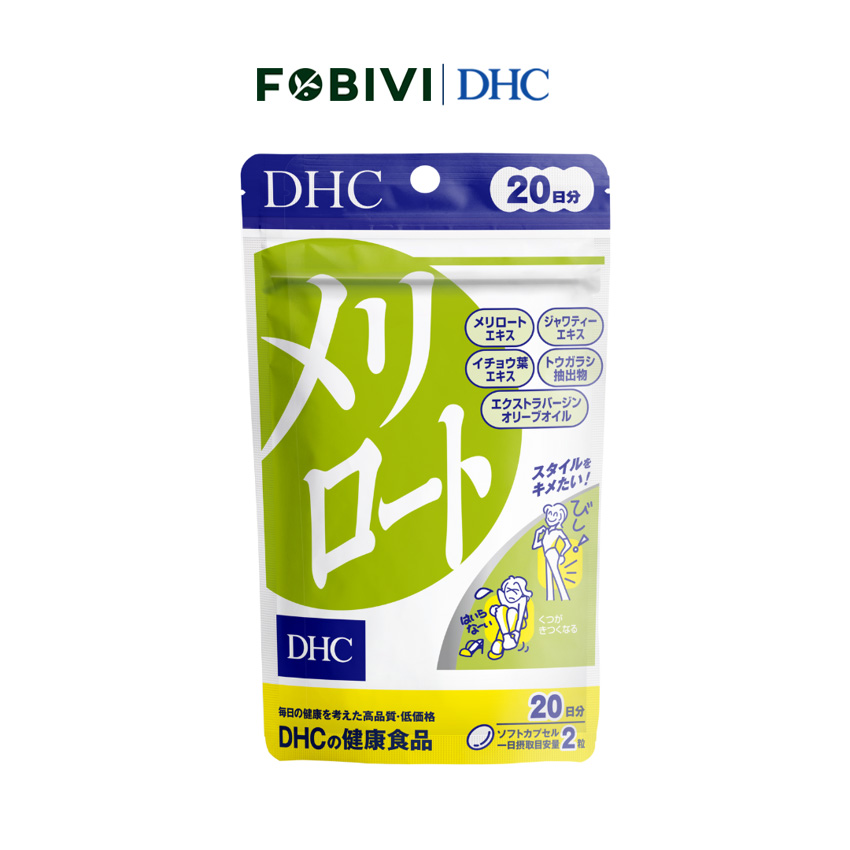 Thực phẩm bảo vệ sức khỏe DHC Melilot dạng viên uống
